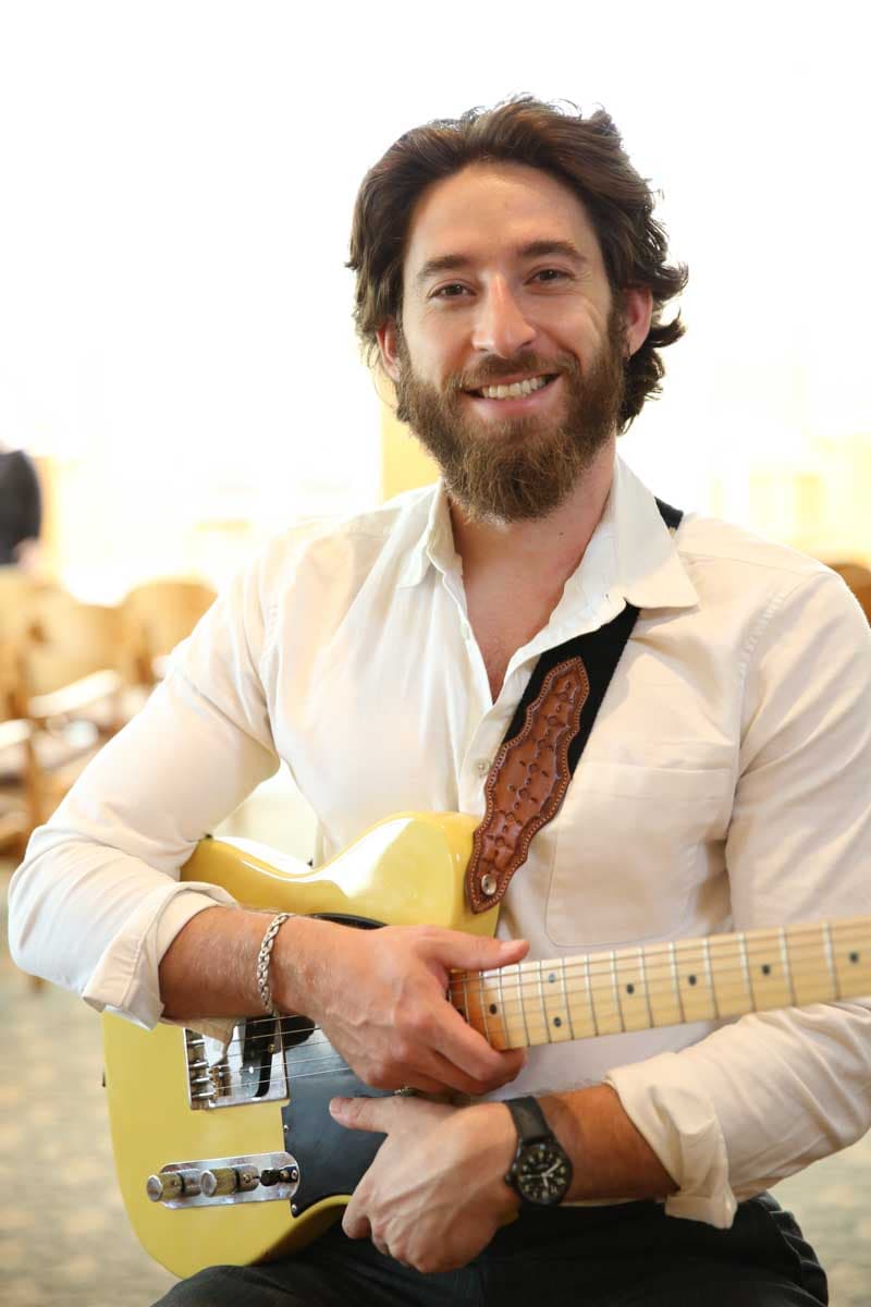 Joey Ferber, CRC House Band, guitar.